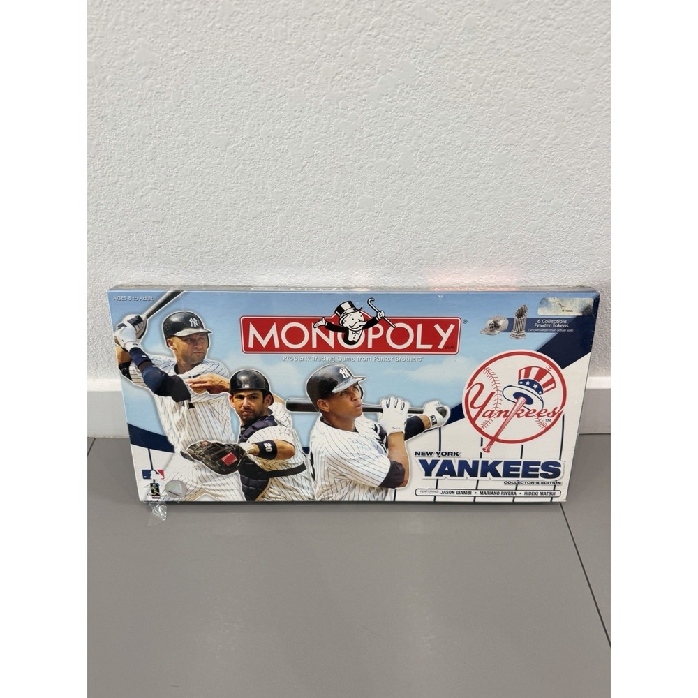 NEW Monopoly NEW YORK YANKEES Collector's Edition 2008 Game Sealed NIB